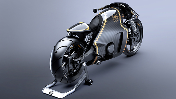 Lotus has built an amazing motorbike Top Gear